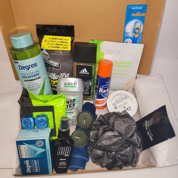 Skincare Gift Box for Him, Care Package, Hug in a Box.